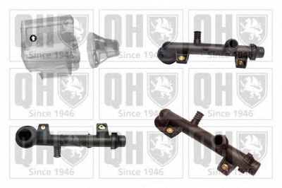 QUINTON HAZELL qth808cf -  Фланец охлаждающей жидкости